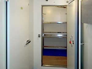 プレハブ冷蔵庫工事