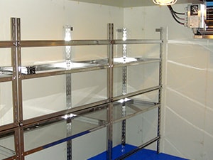 プレハブ冷蔵庫工事