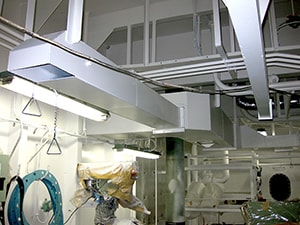 鋼製ダクト製作・取付工事