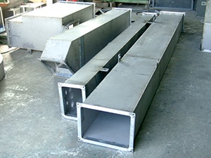 鋼製ダクト製作・取付工事